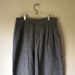 Vintage high waisted AND pleated trousers